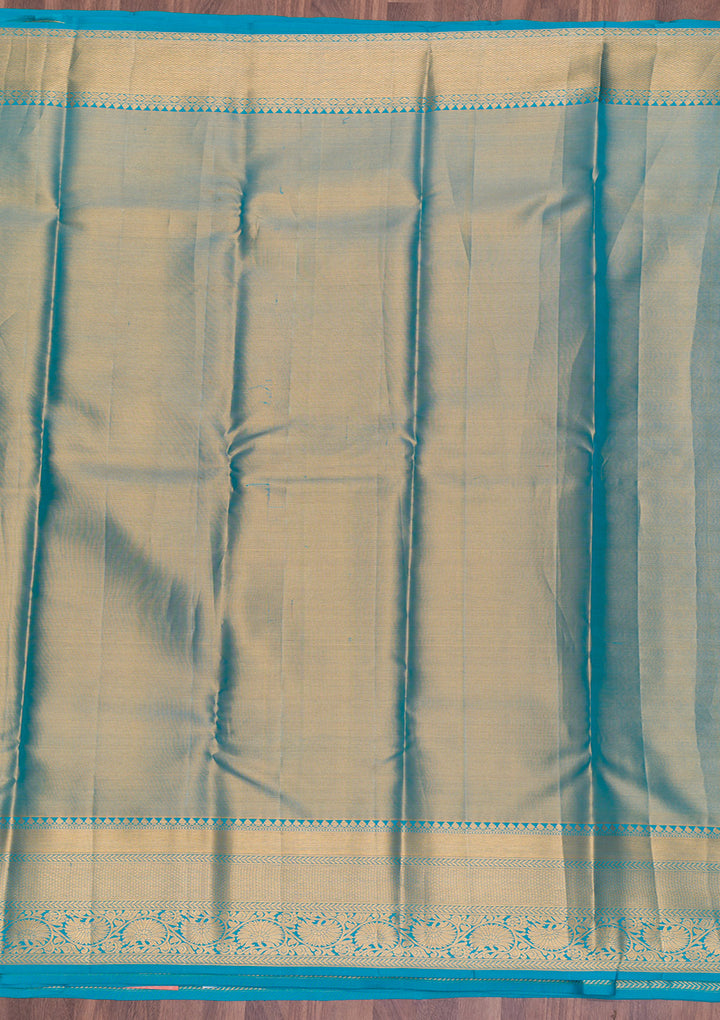 Gold Zariwork Banarasi Pure Silk Saree
