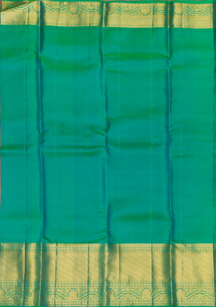 Green Zariwork Banarasi Pure Silk Saree