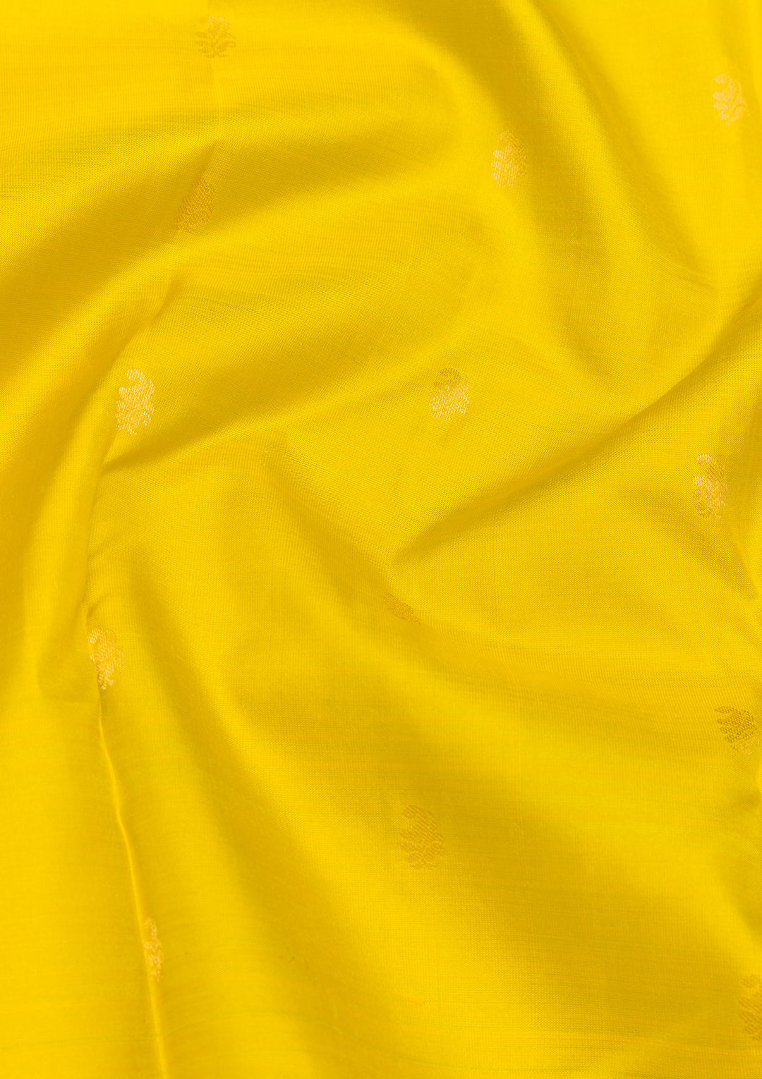 Mustard Zariwork Kanjivaram Pure Silk Saree