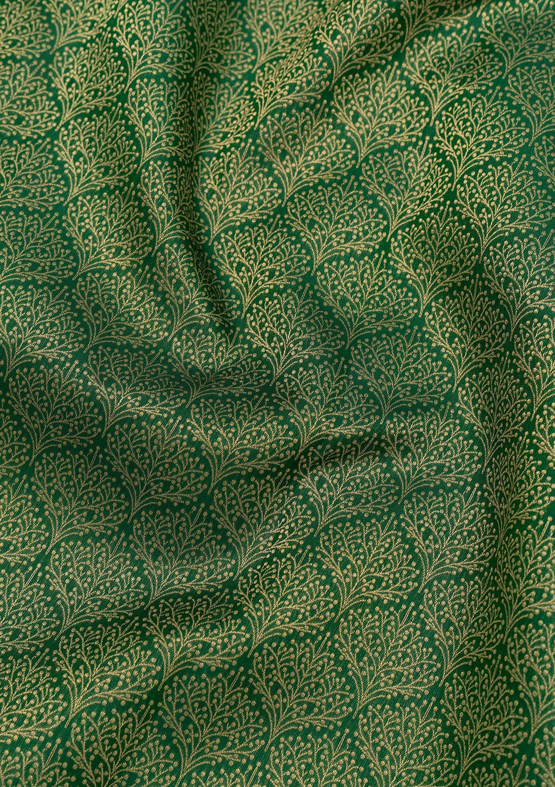 Green Zariwork Pure Silk Saree