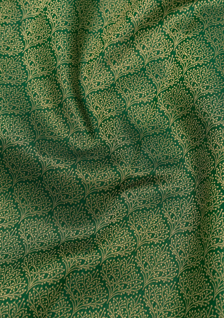 Green Zariwork Pure Silk Saree