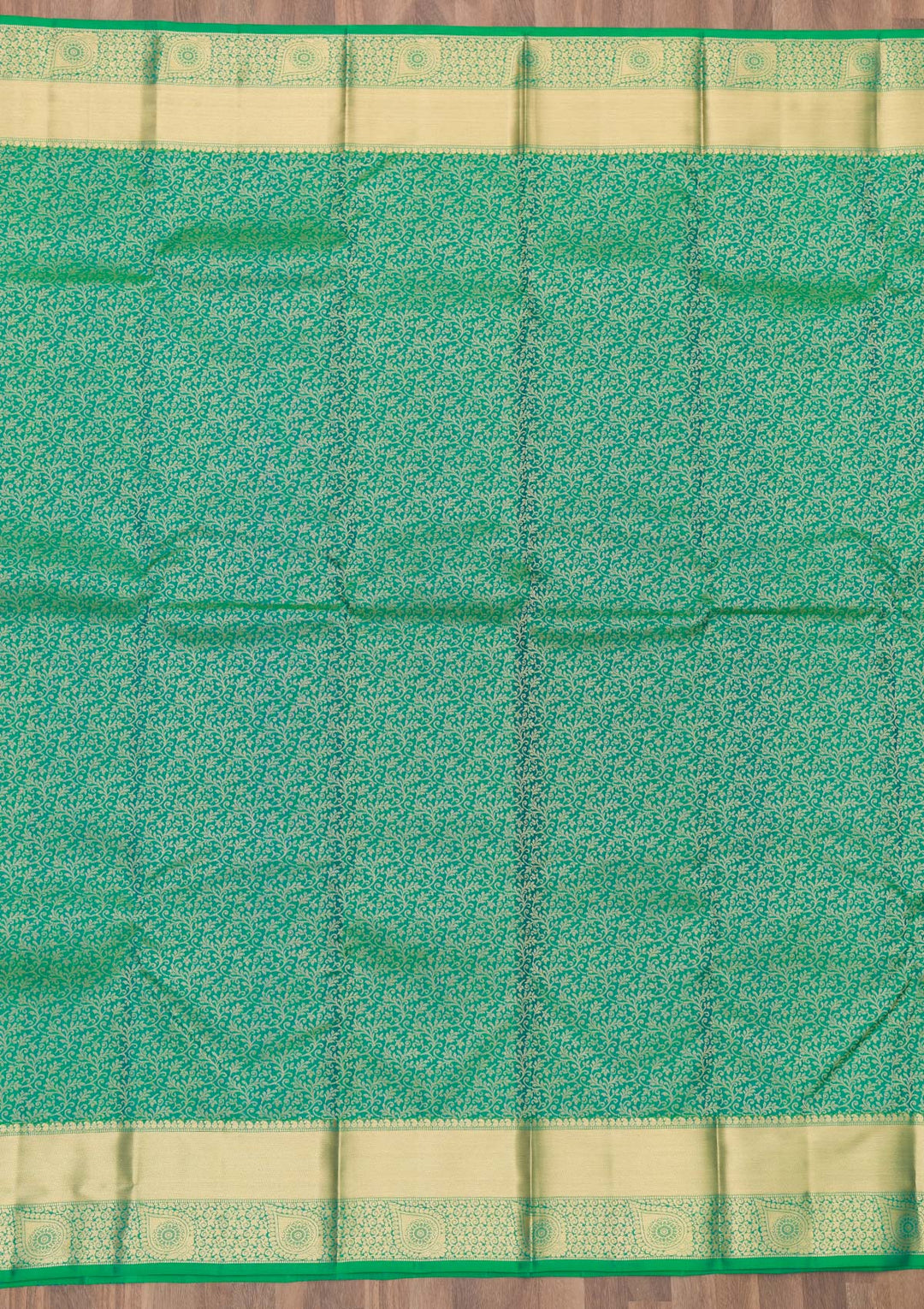 Green Zariwork Kanjivaram Pure Silk Saree
