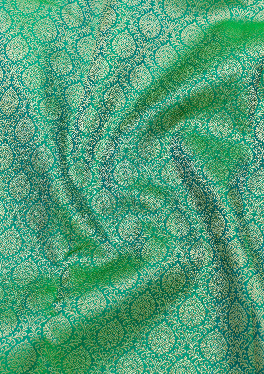 Green Zariwork Kanjivaram Pure Silk Saree