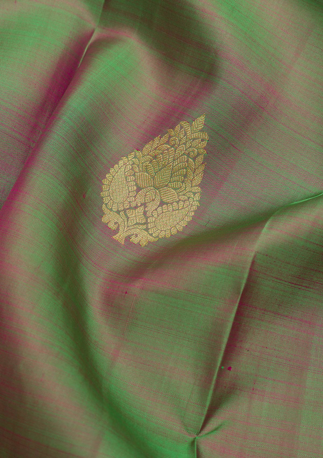 Green Zariwork Kanjivaram Pure Silk Saree