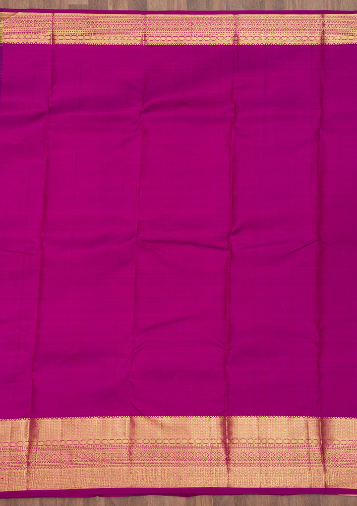Green Zariwork Kanjivaram Pure Silk Saree