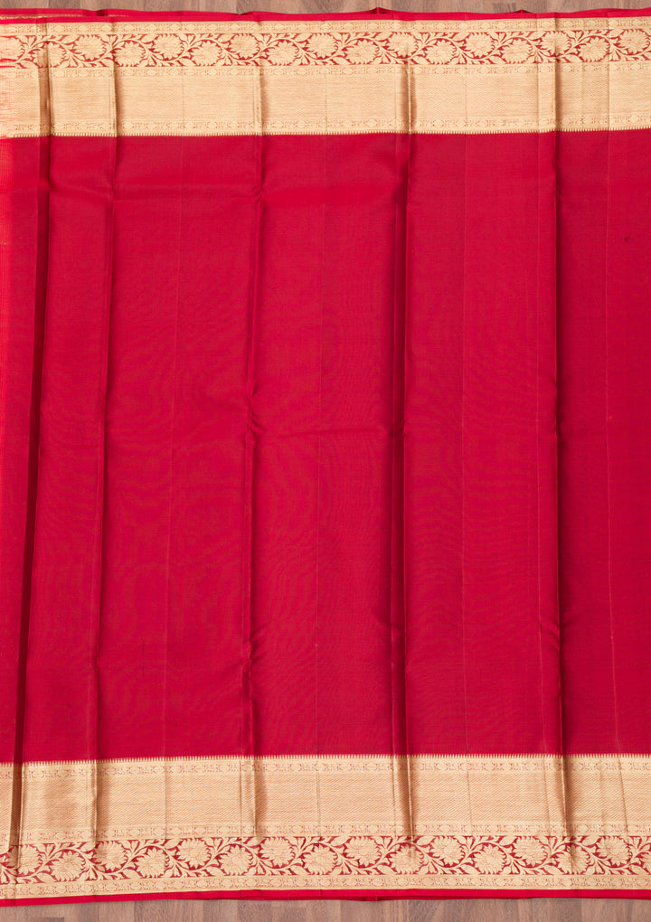 Green Zariwork Kanjivaram Pure Silk Saree