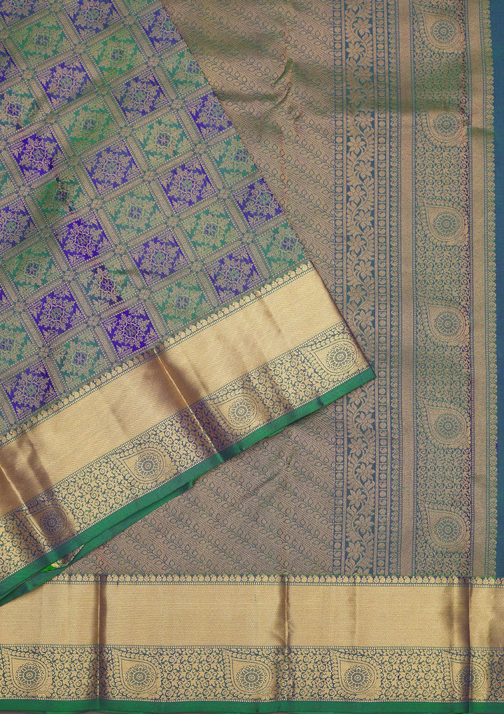 Green Zariwork Pure Silk Saree