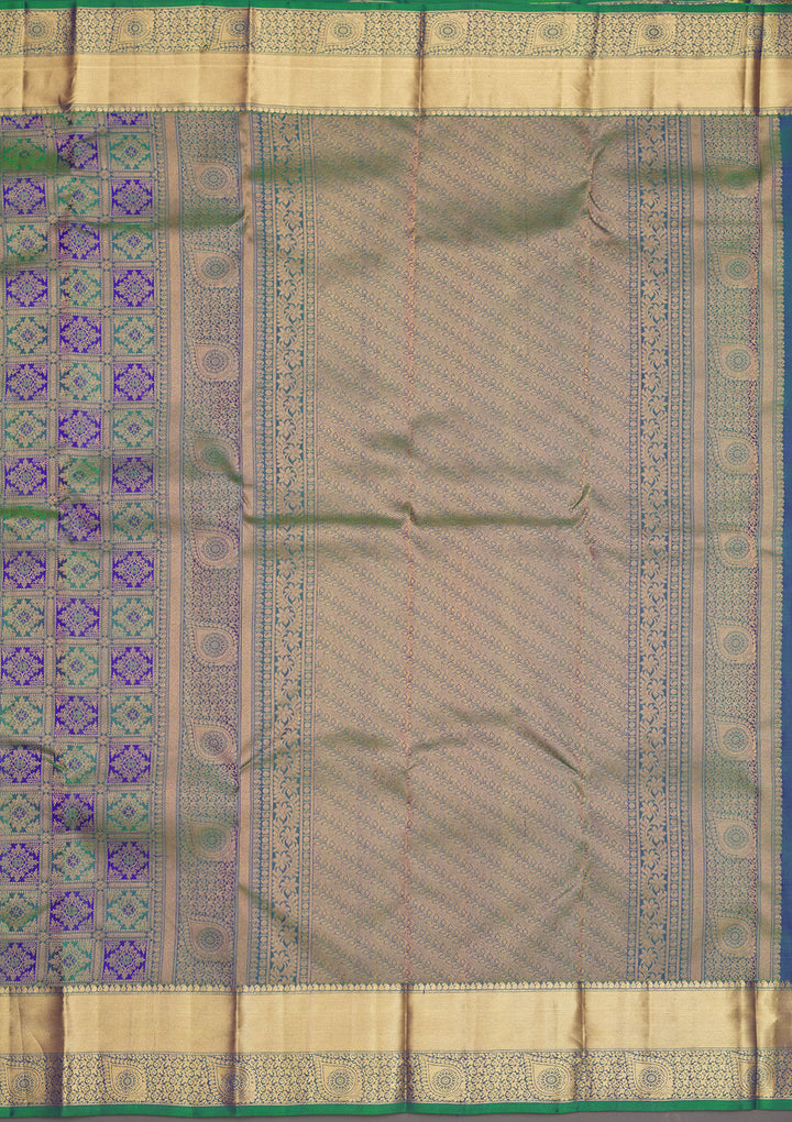 Green Zariwork Pure Silk Saree