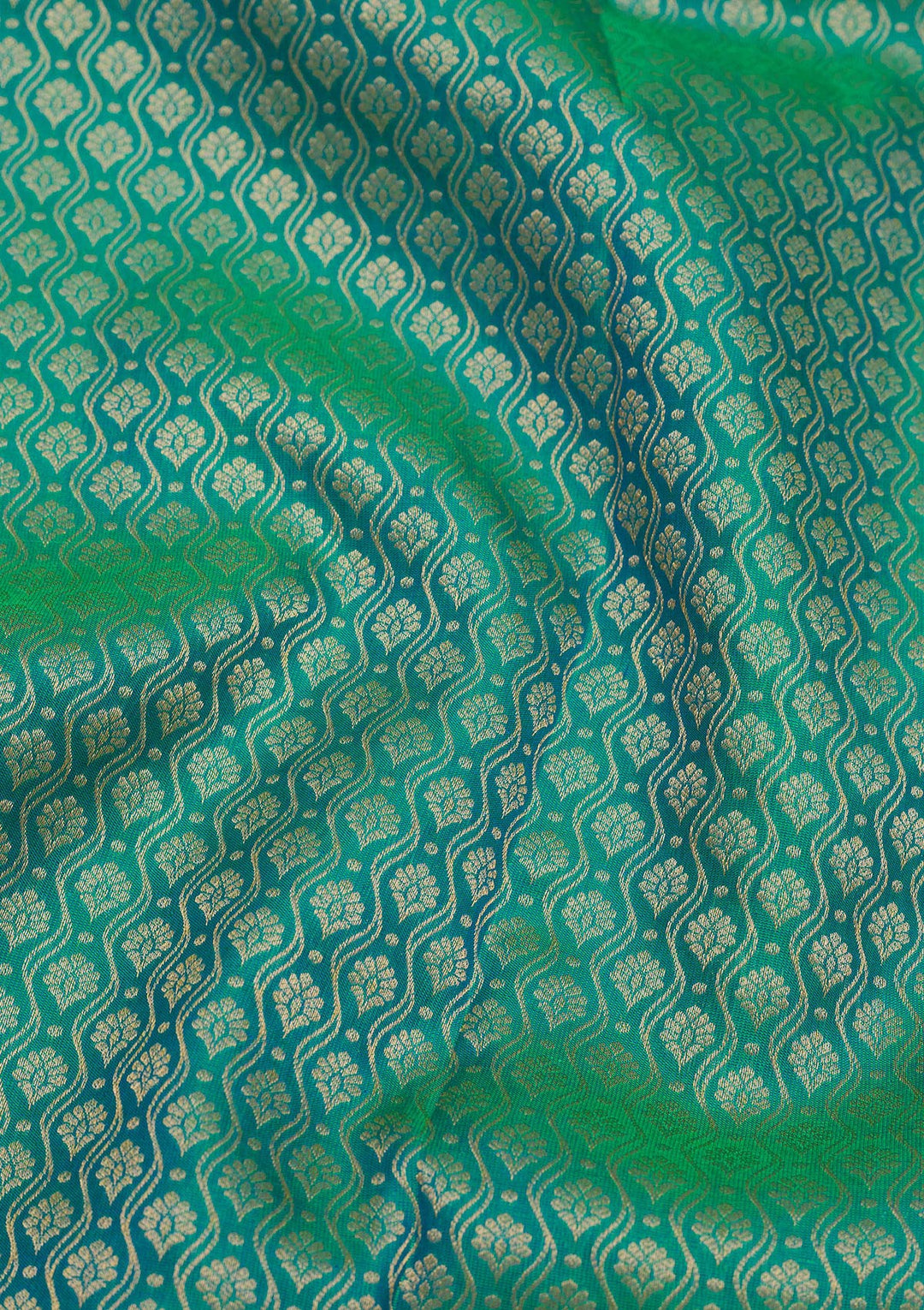 Green Zariwork Pure Silk Saree