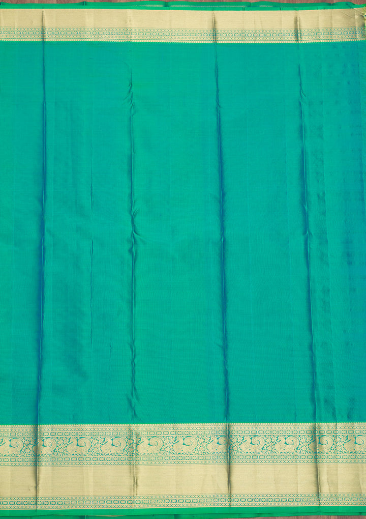 Green Zariwork Pure Silk Saree