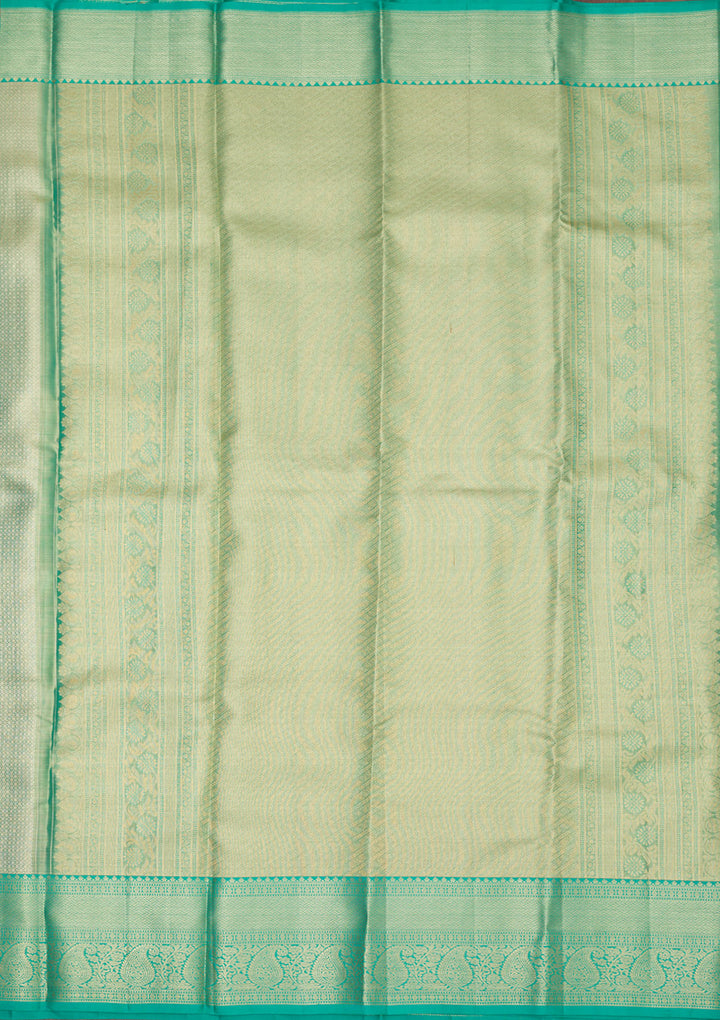 Green Zariwork Pure Silk Saree