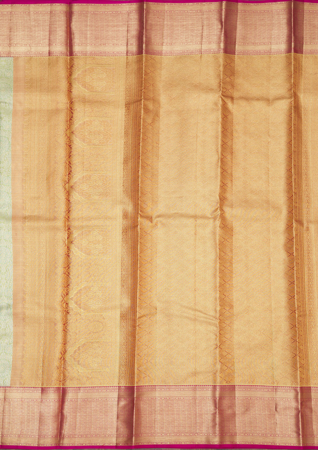 Green Zariwork Pure Silk Saree