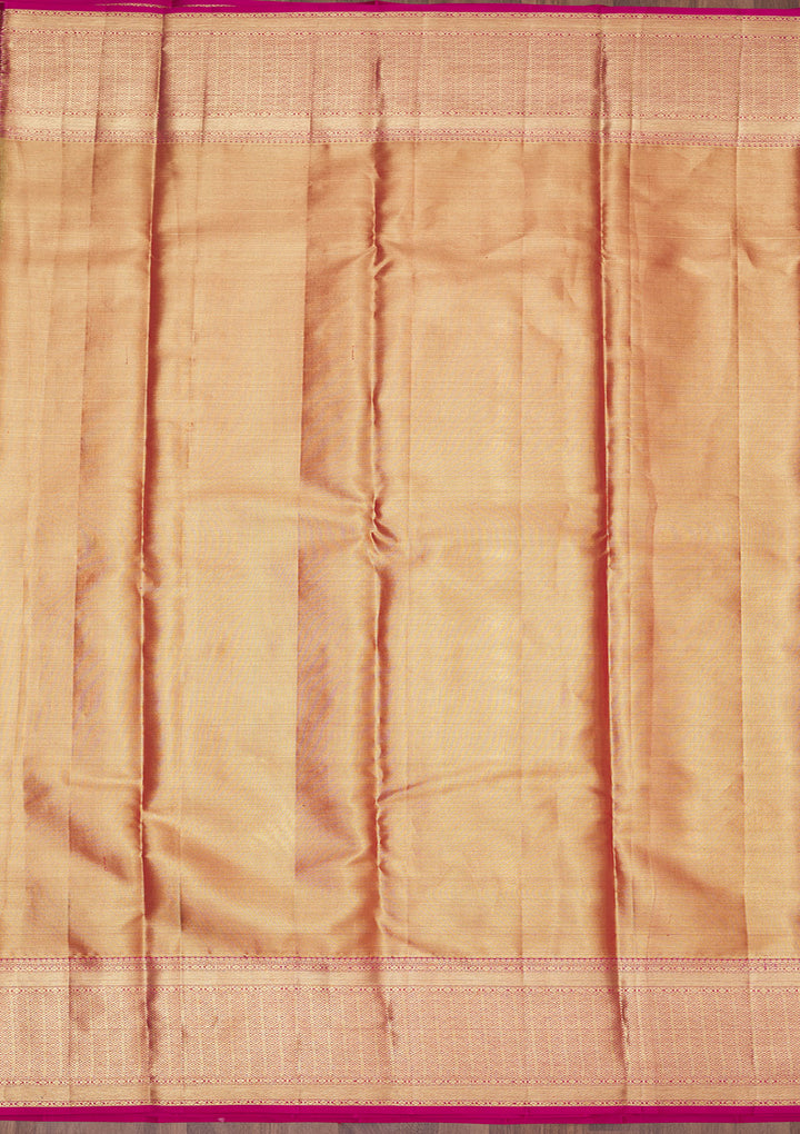Green Zariwork Pure Silk Saree