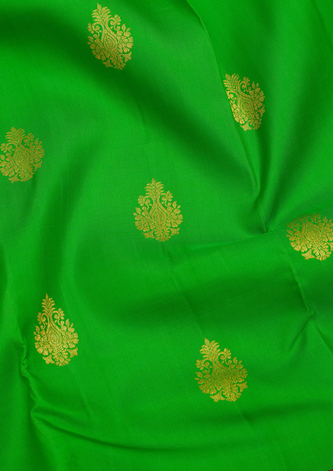 Green Zariwork Pure Silk Saree