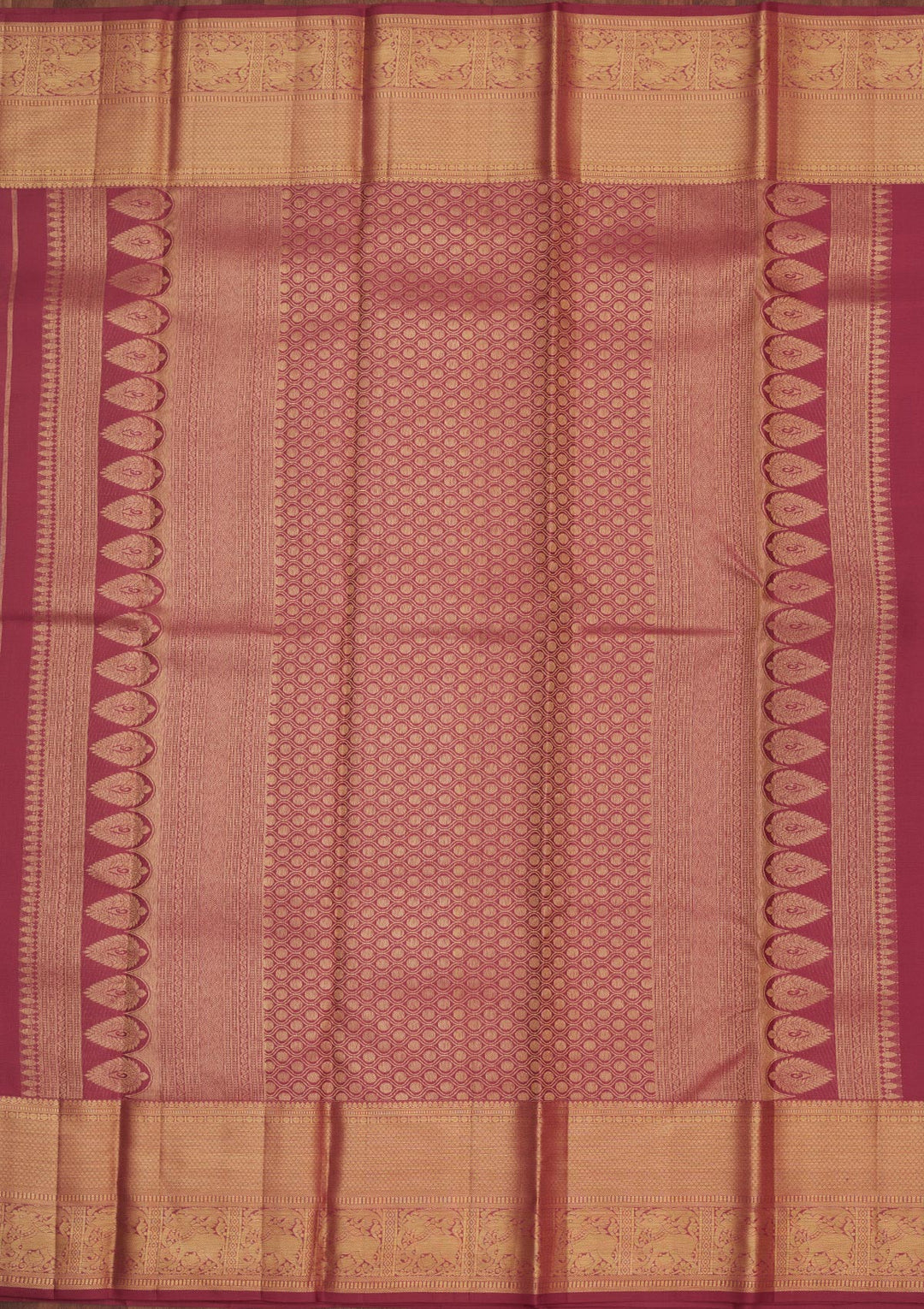 Grey Zariwork Pure Silk Saree