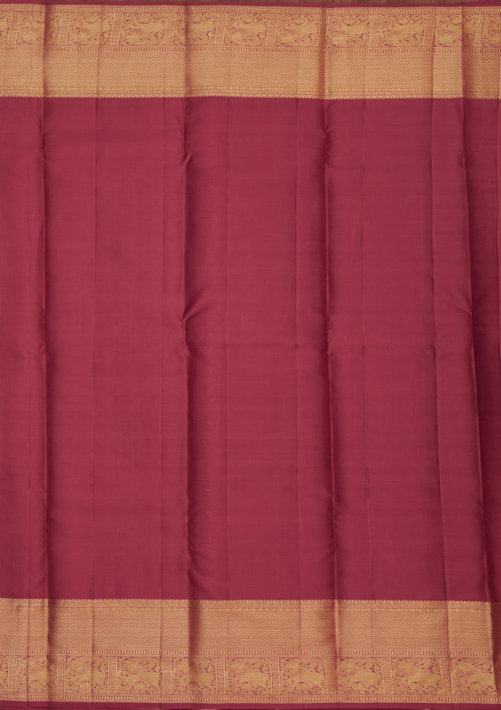 Grey Zariwork Pure Silk Saree