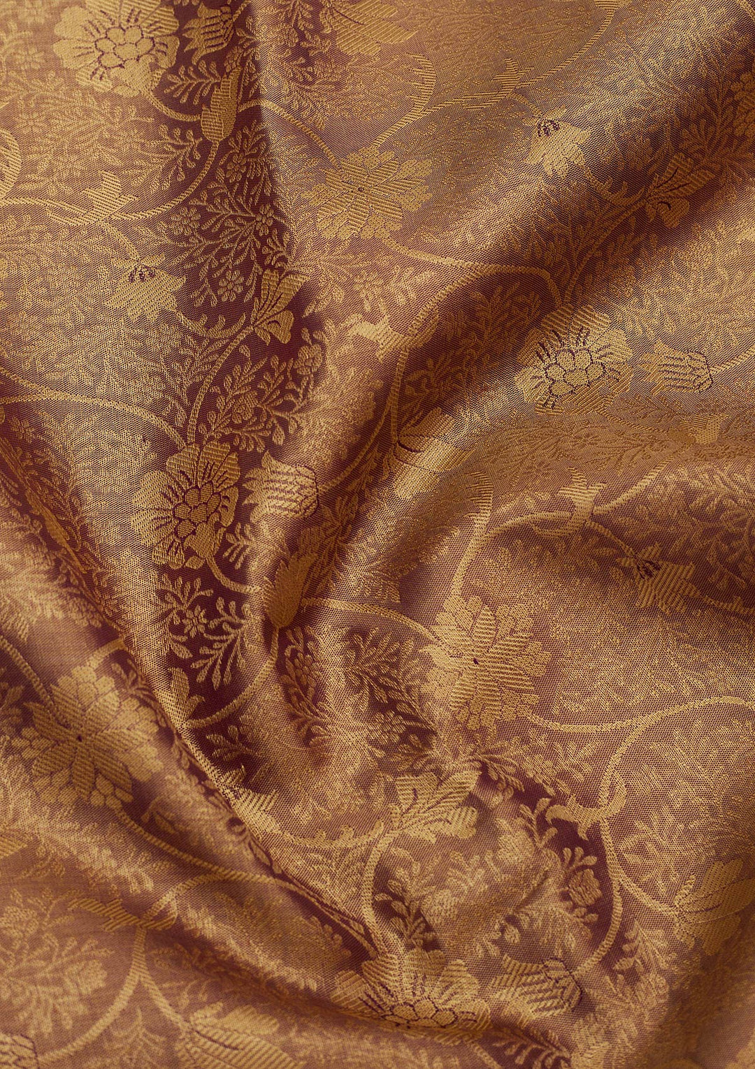 Grey Zariwork Pure Silk Saree