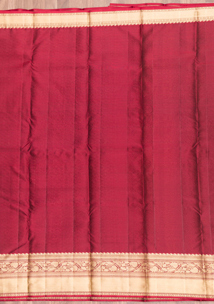 Grey Zariwork Pure Silk Saree