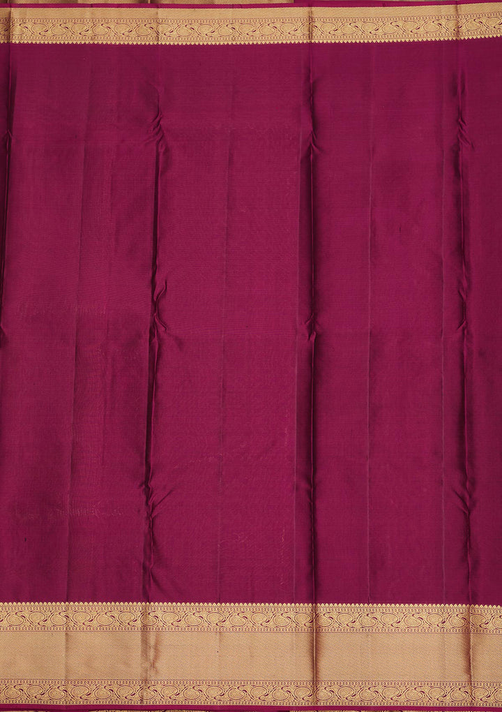Grey Zariwork Pure Silk Saree