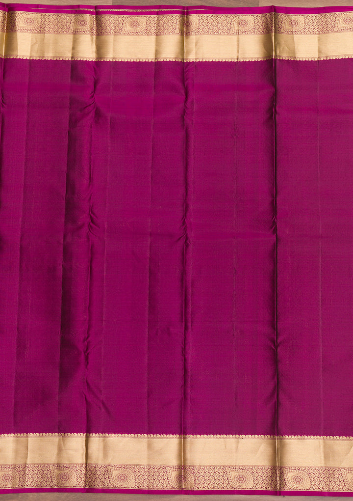 Grey Zariwork Pure Silk Saree-Koskii