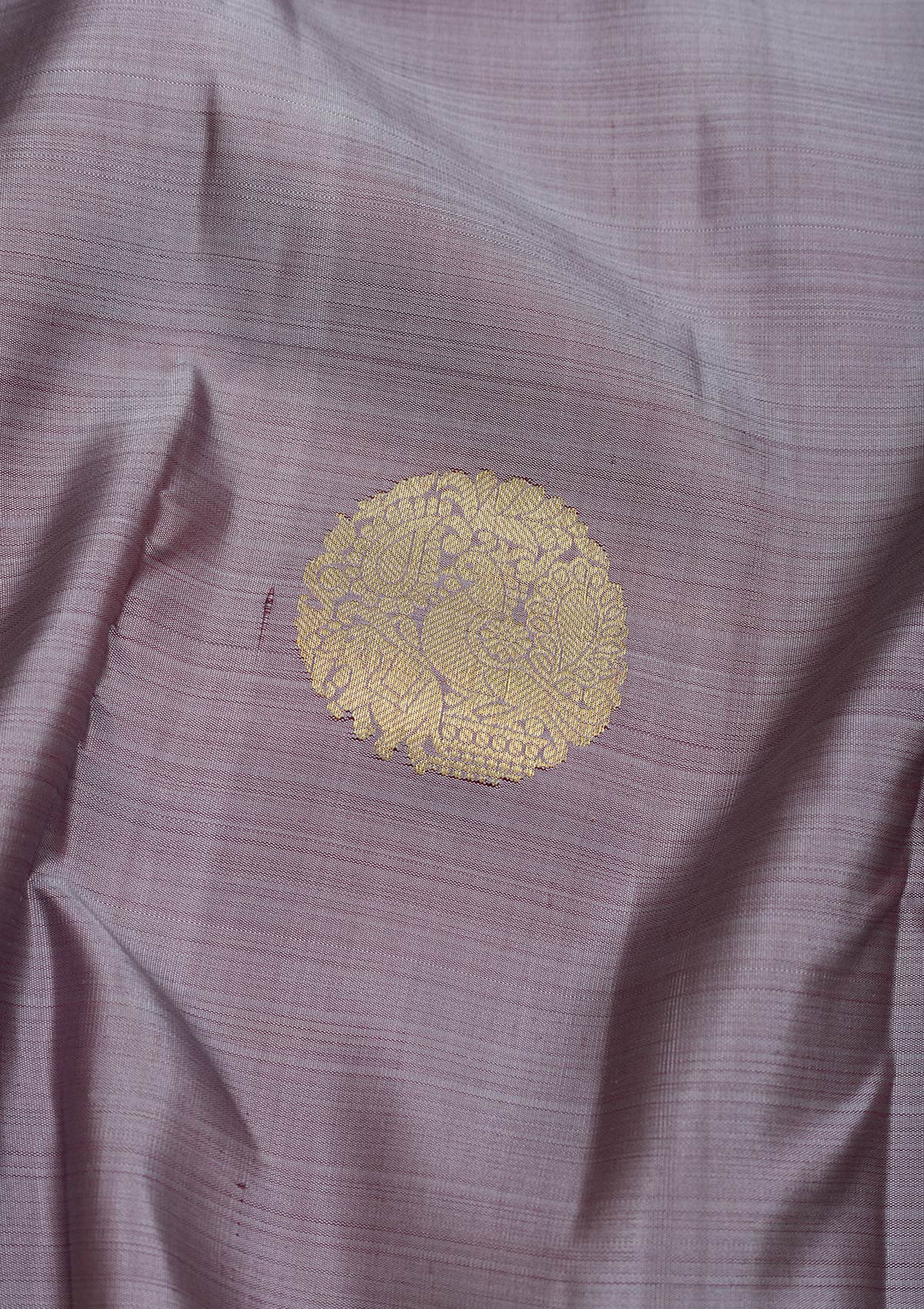 Grey Zariwork Kanjivaram Pure Silk Saree