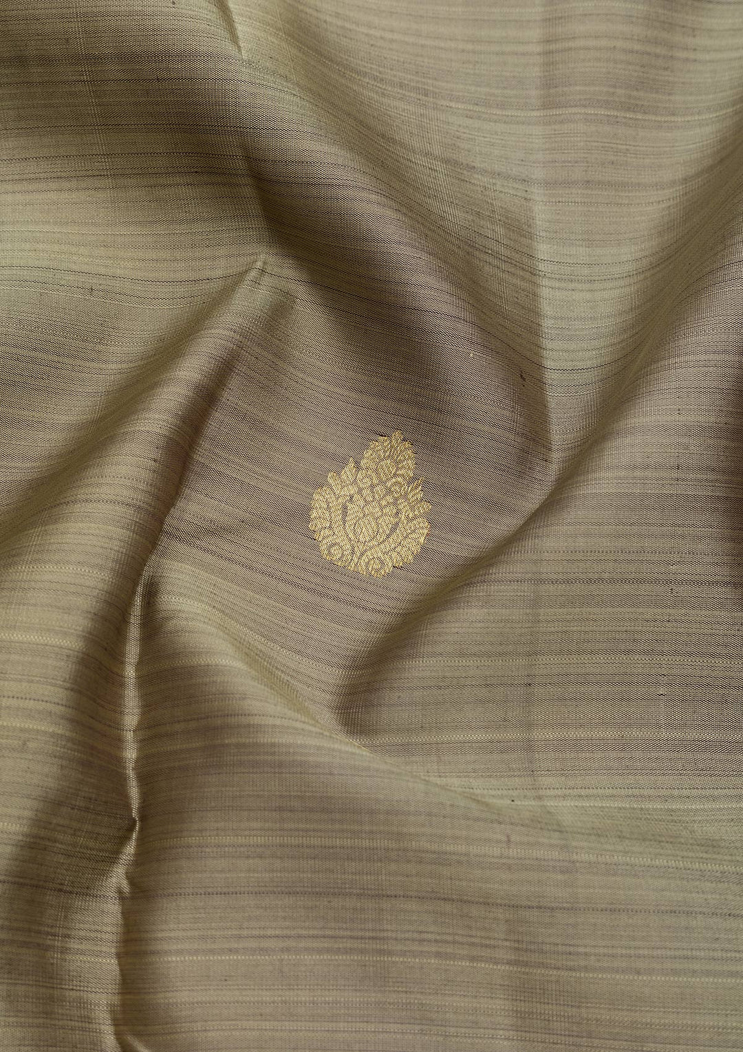 Grey Zariwork Pure Silk Saree
