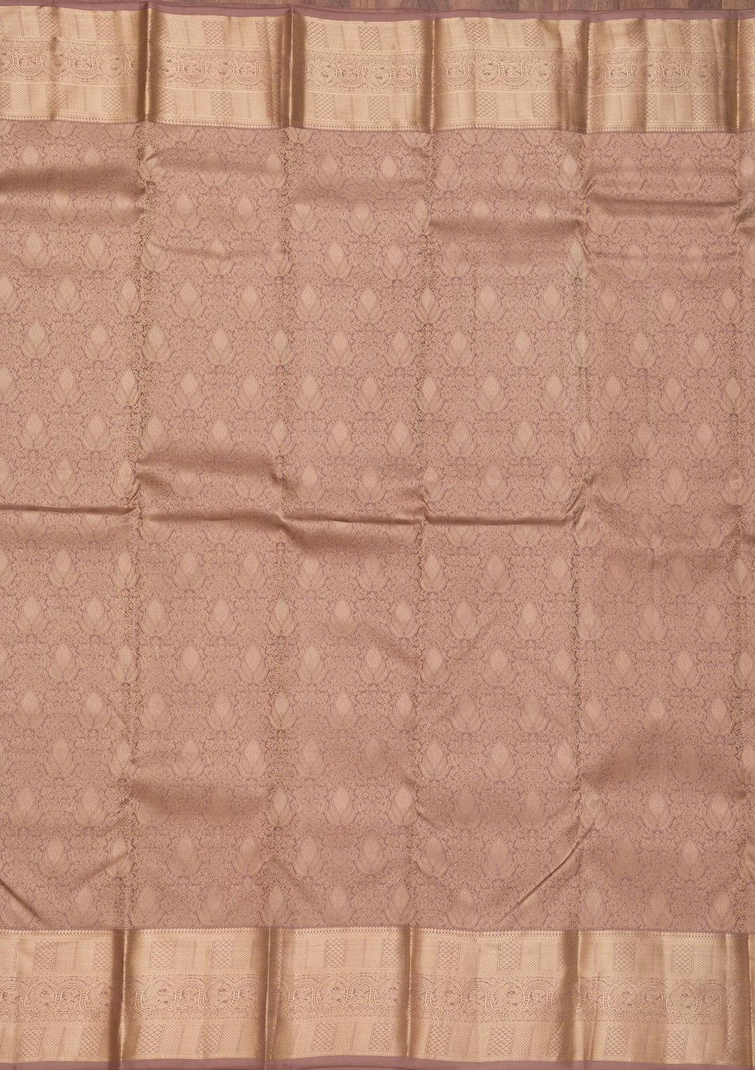 Grey Zariwork Pure Silk Saree