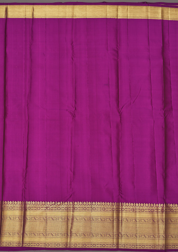 Grey Zariwork Pure Silk Saree