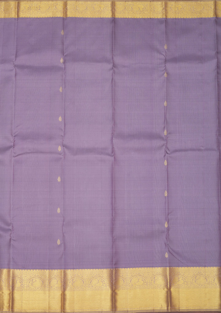 Grey Zariwork Pure Silk Saree