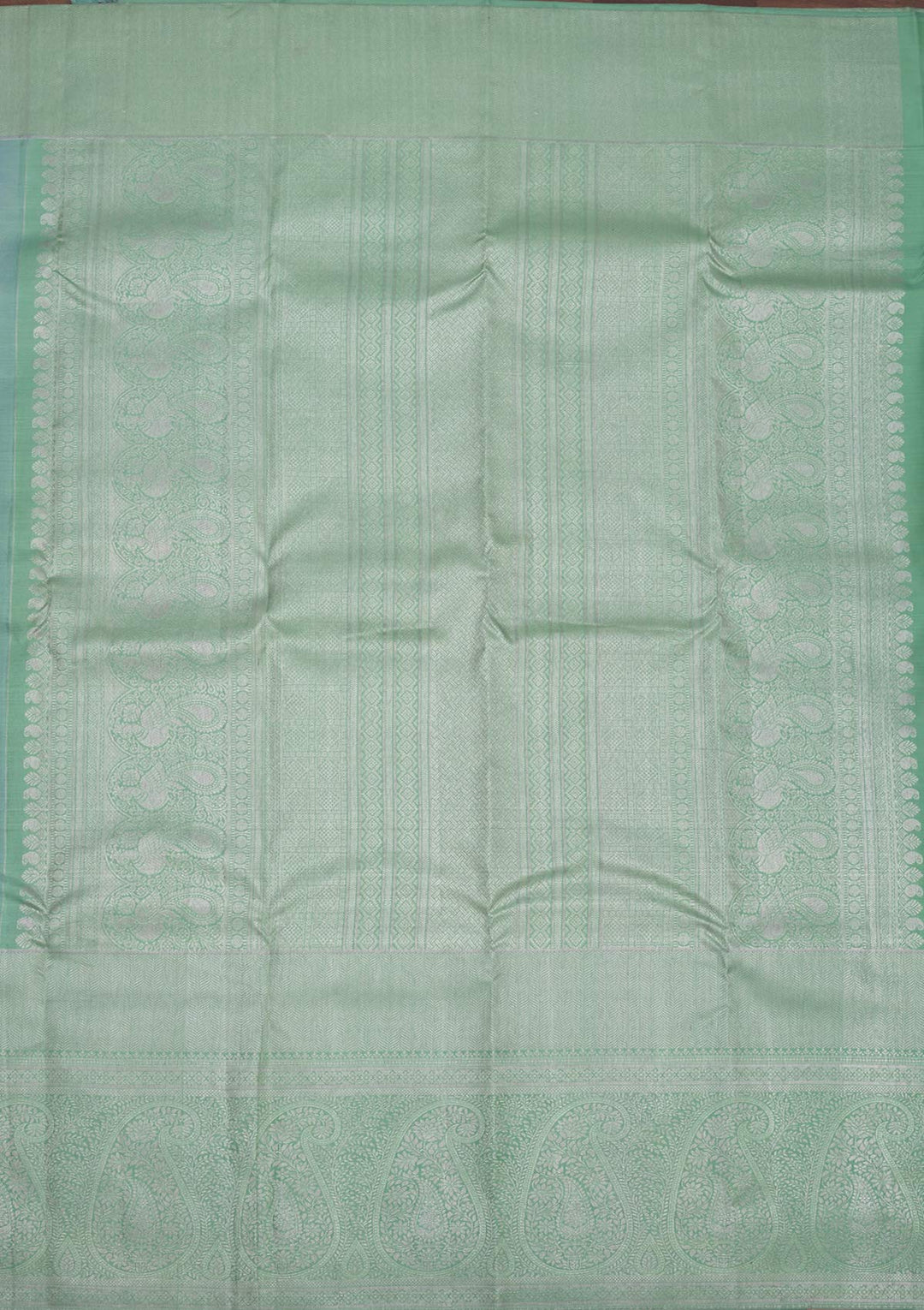 Grey Zariwork Pure Silk Saree