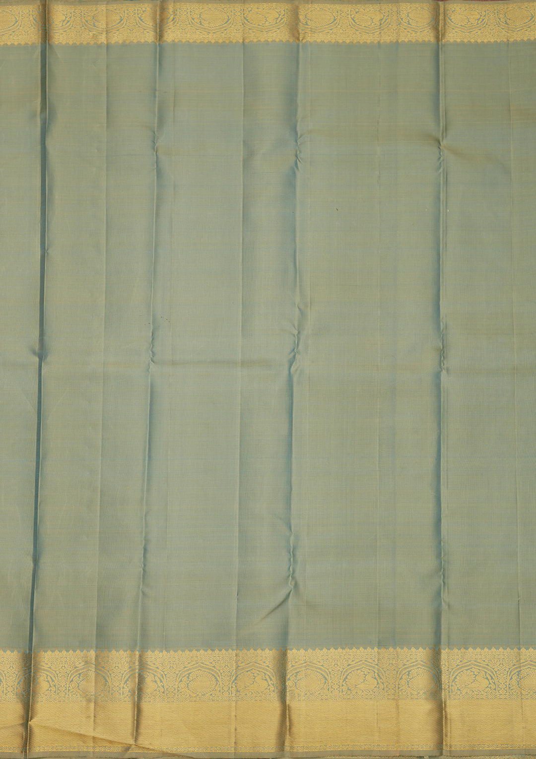 Grey Zariwork Pure Silk Saree