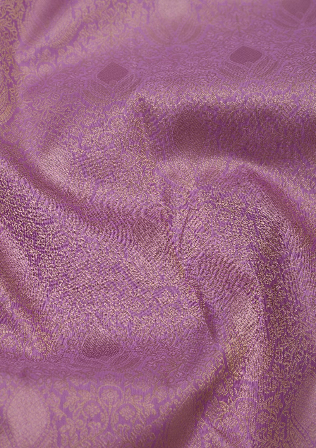 Lavender Zariwork Pure Silk Saree
