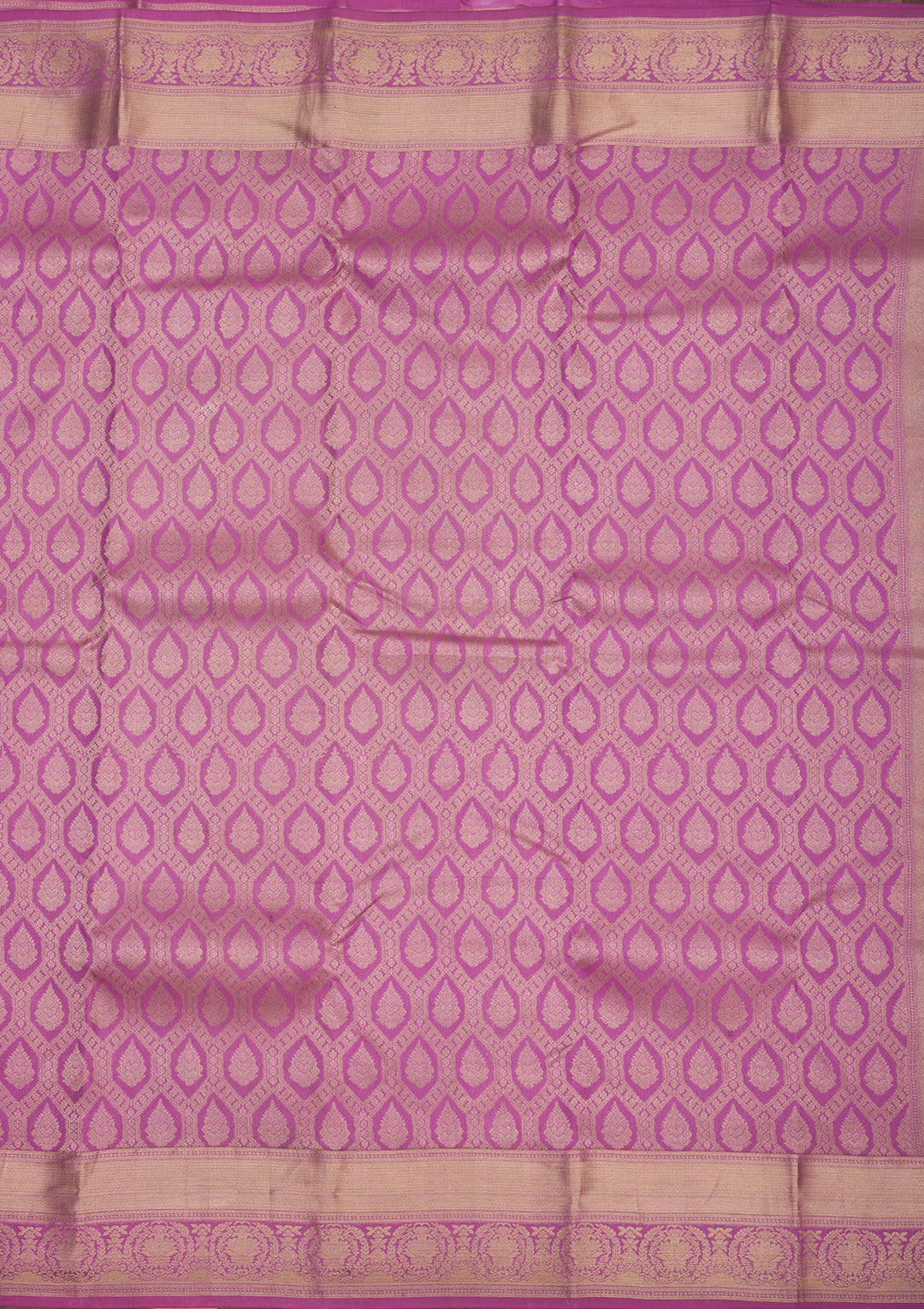 Lavender Zariwork Pure Silk Saree