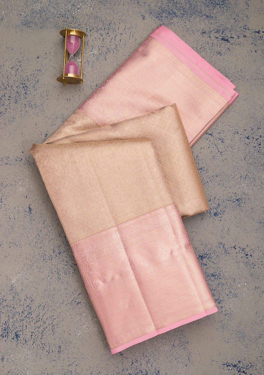 Lavender Zariwork Pure Silk Saree