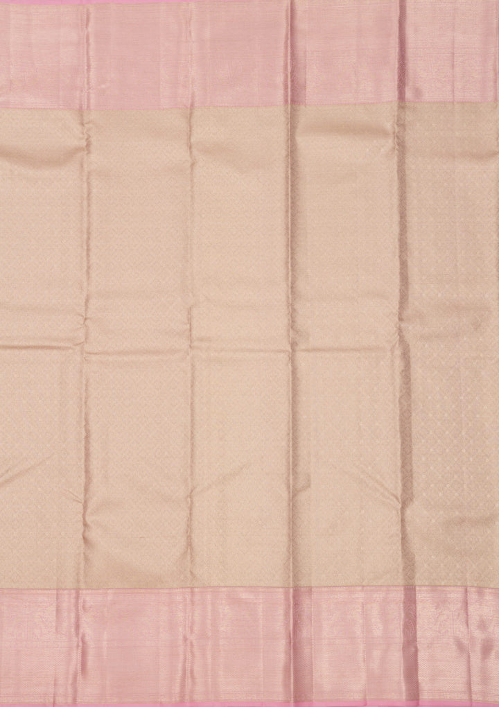 Lavender Zariwork Pure Silk Saree