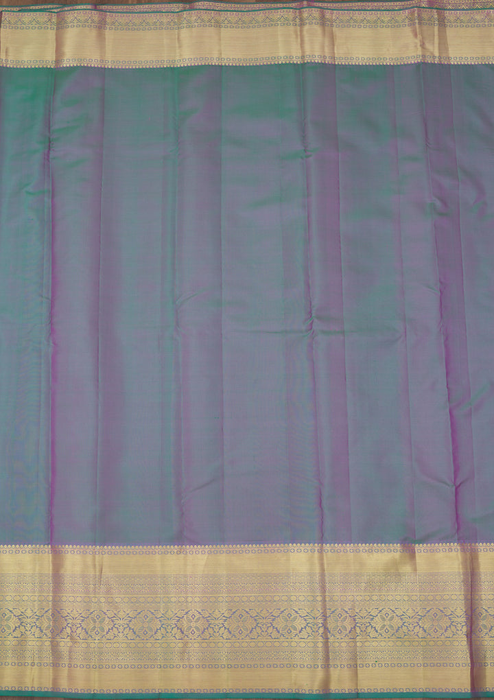 Lavender Zariwork Pure Silk Saree