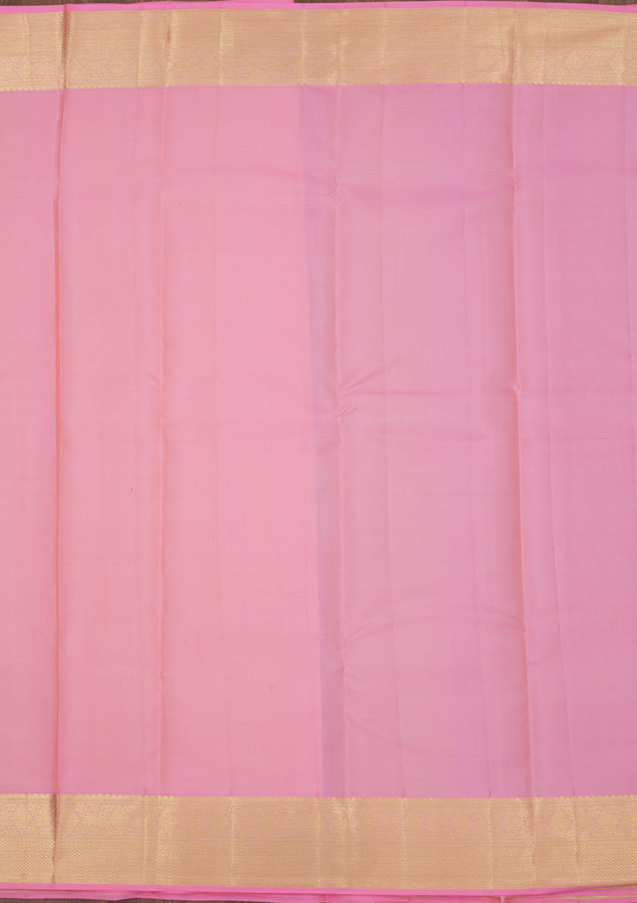 Lavender Zariwork Pure Silk Saree