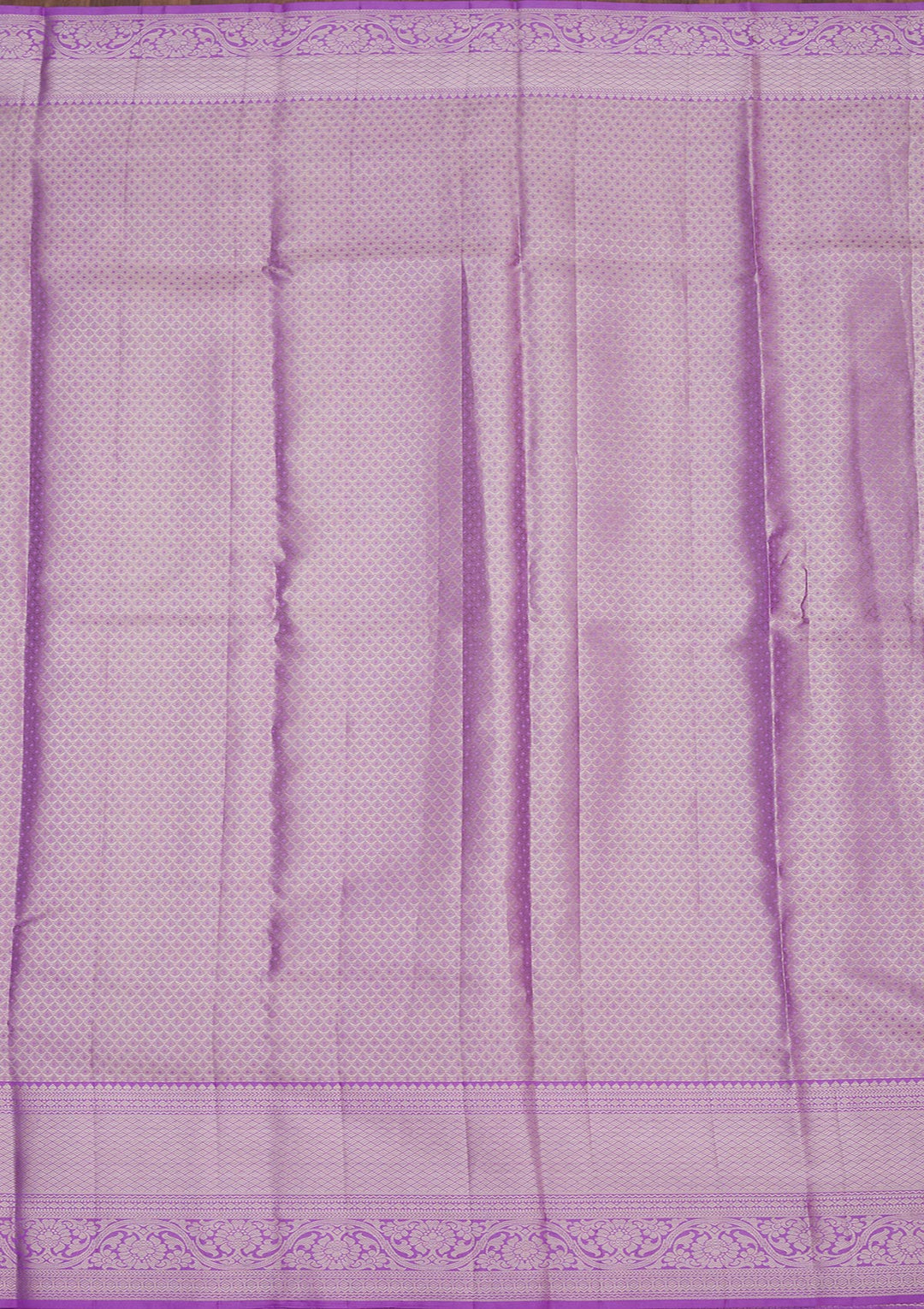 Lavender Zariwork Pure Silk Saree