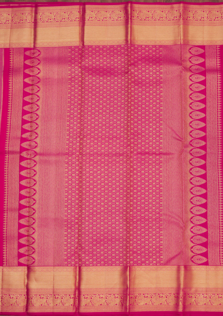 Lavender Zariwork Pure Silk Saree