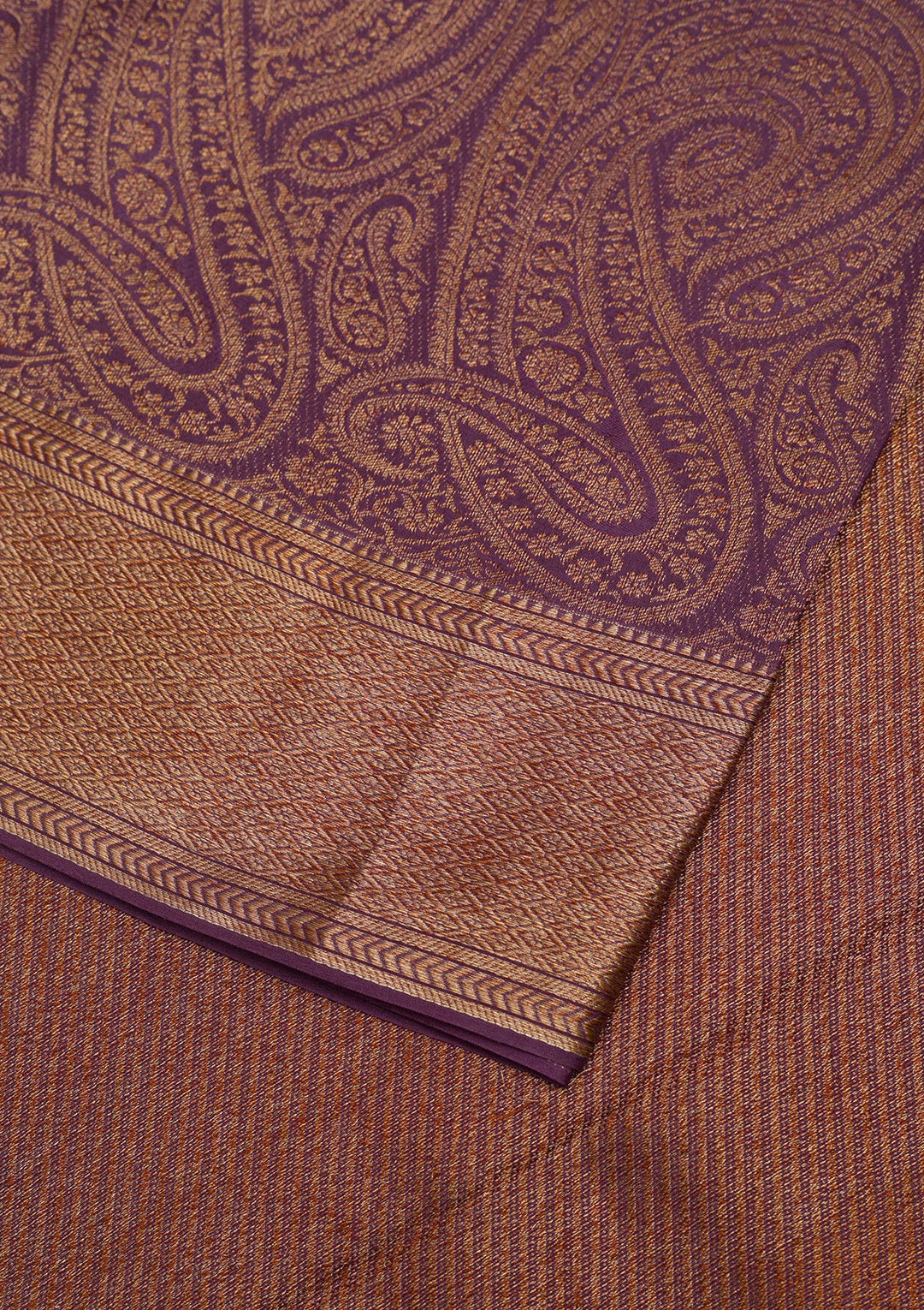 Lavender Zariwork Pure Silk Saree