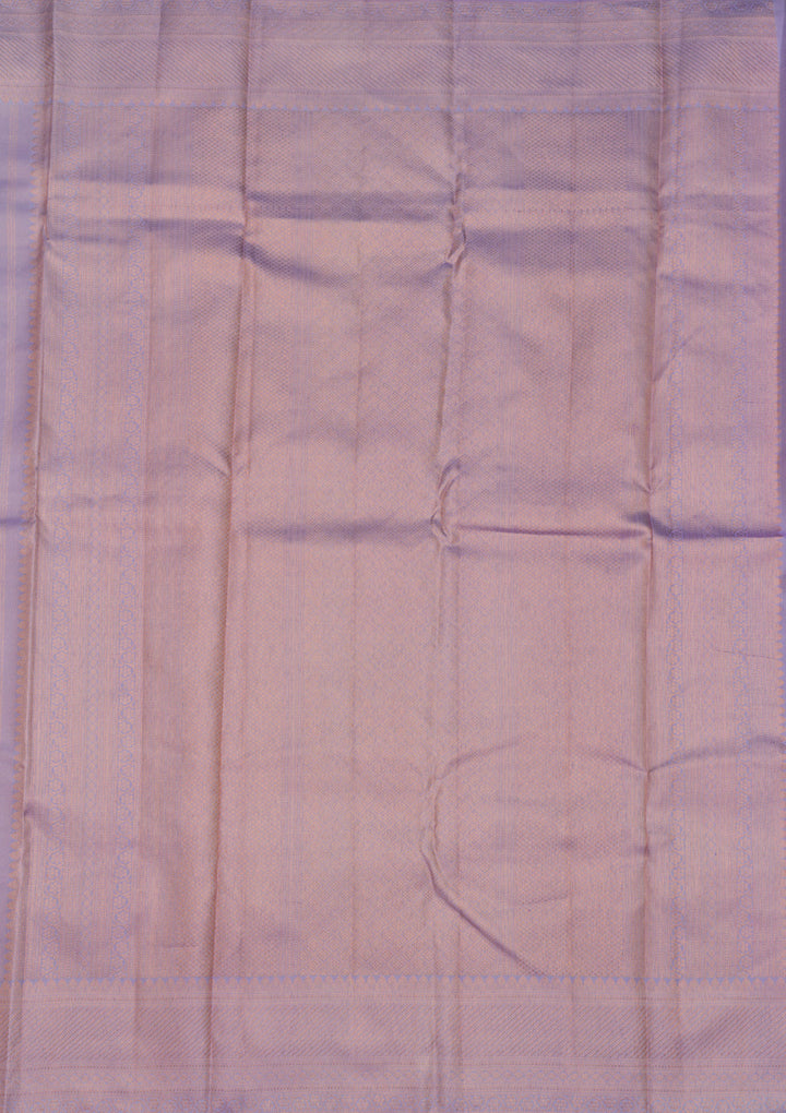 Lavender Zariwork Pure Silk Saree