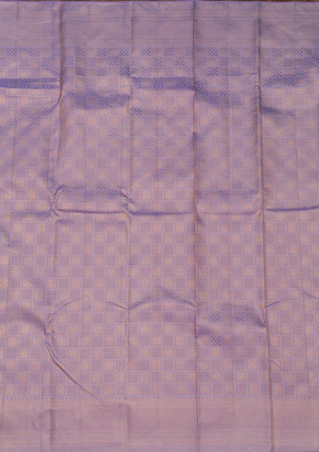 Lavender Zariwork Pure Silk Saree