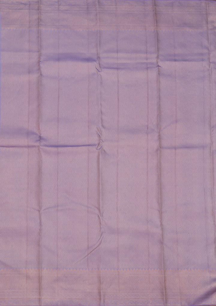 Lavender Zariwork Pure Silk Saree
