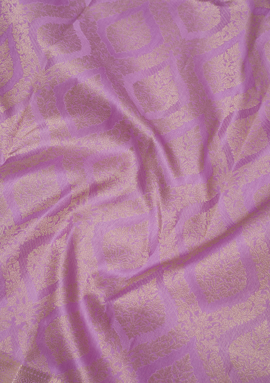 Lavender Zariwork Pure Silk Saree