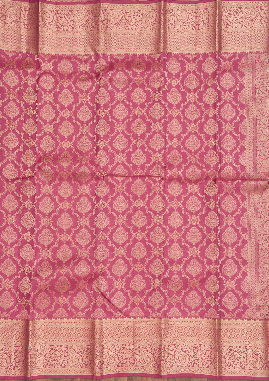 Lavender Zariwork Pure Silk Saree