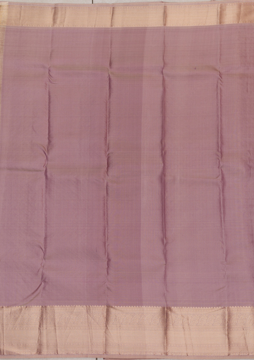 Lavender Zariwork Kanjivaram Pure Silk Saree
