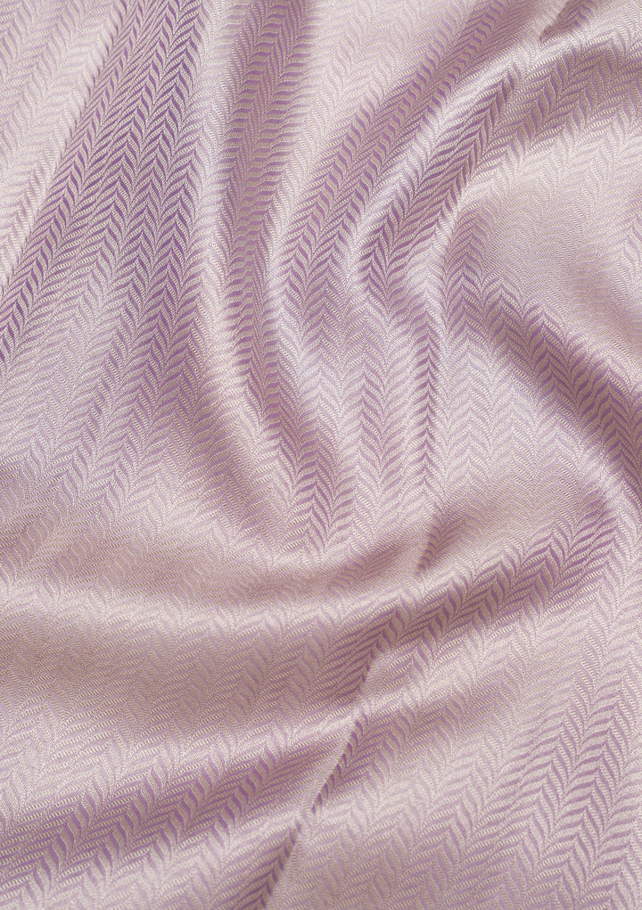 Lavender Zariwork Pure Silk Saree