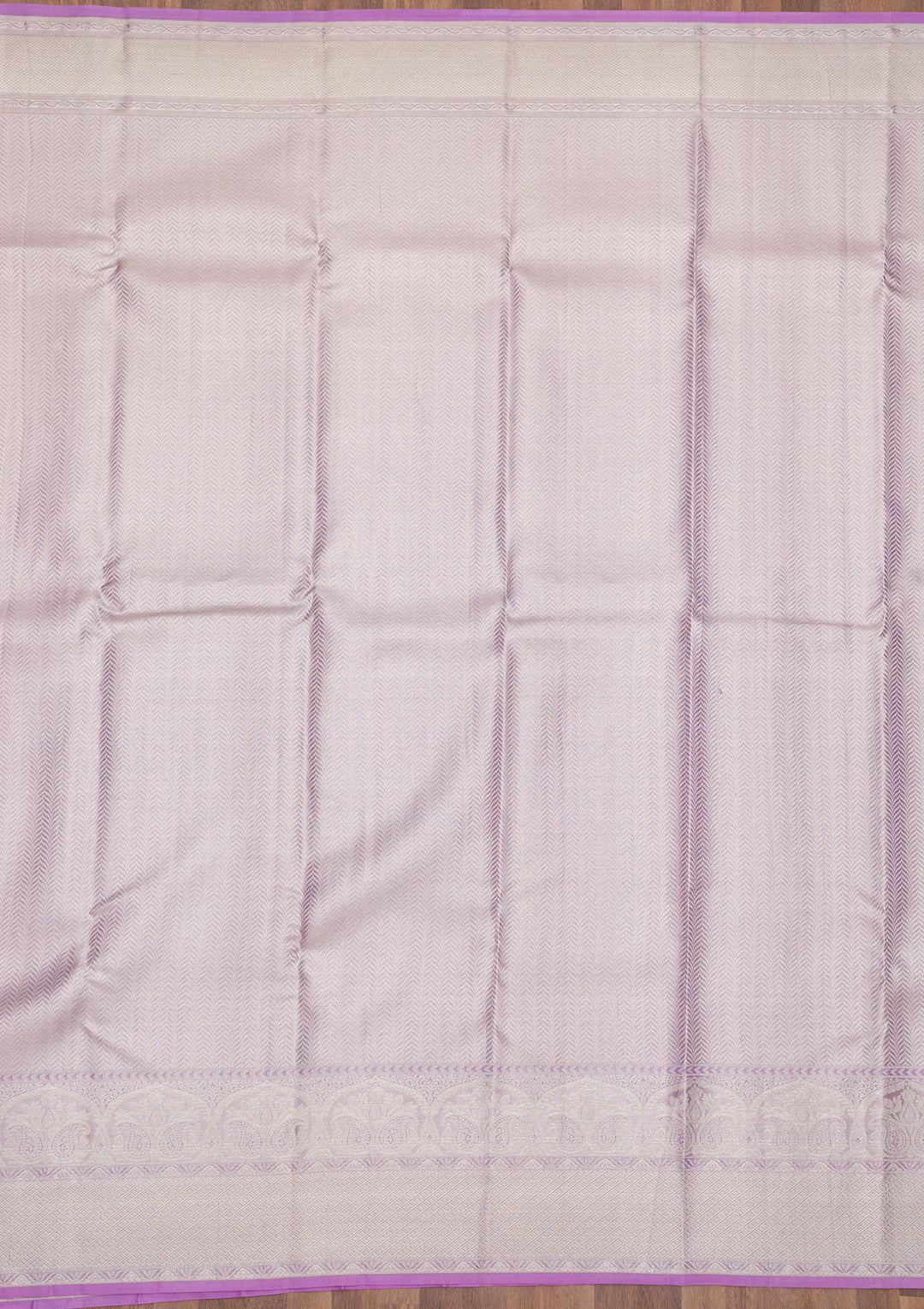 Lavender Zariwork Pure Silk Saree