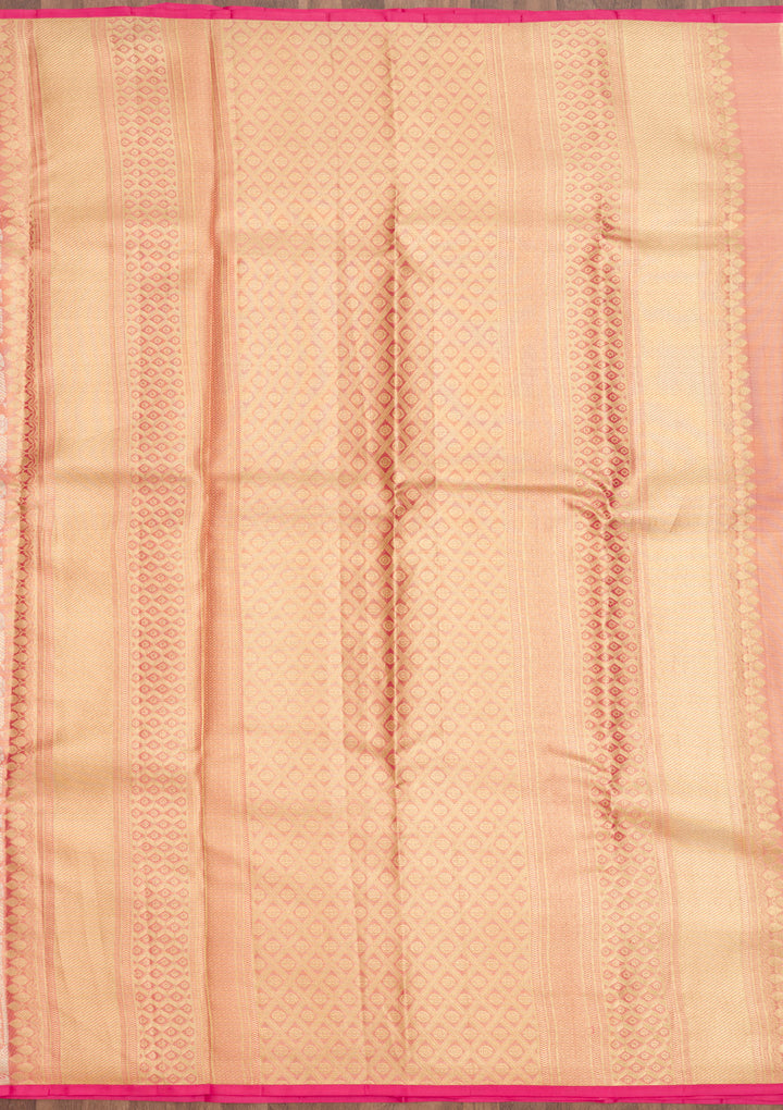 Lavender Zariwork Pure Silk Saree