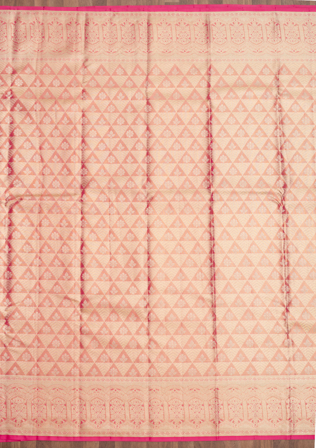Lavender Zariwork Pure Silk Saree